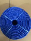 4mm 6mm 8mm 10mm 12mm 3-6 Strands Twisted PP Rope For Making Construction Safety Nets