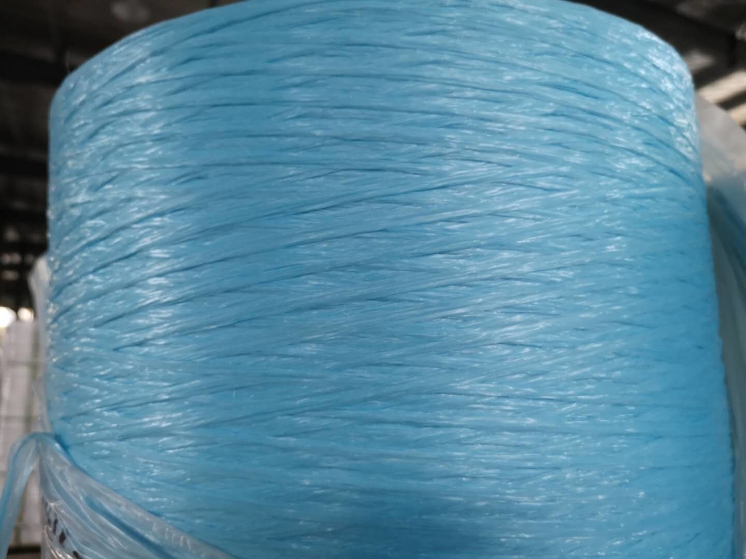 20KD Light Blue LSHF Flame Retardant PP filler yarn PP Split yarn for cable filler