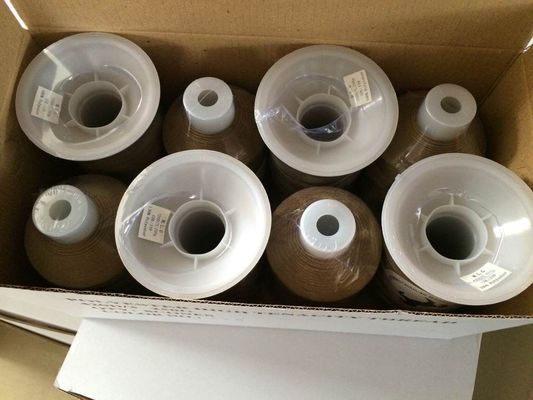 Leather Clothes Sewing 100% Polyester Spun Yarn Wear Resistant Excellent Flexibility