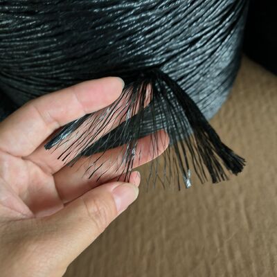 UV Resistant 1.8kg roll 1g/m black pp twine 
