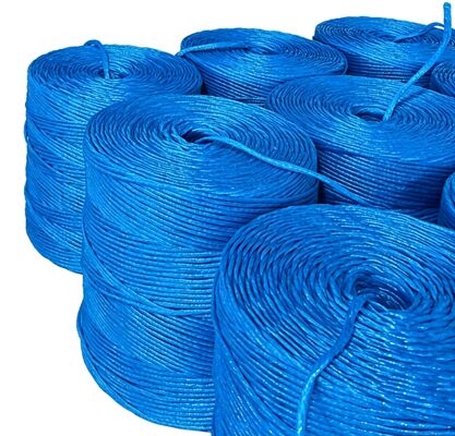 Resistencia a los rayos UV Alta resistencia a la tracción Twine de baler de PP con longitud personalizable para una unión segura de las cosechas