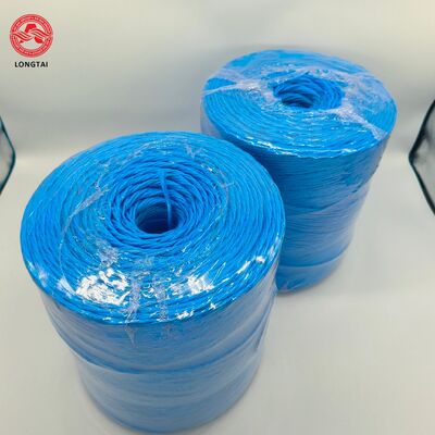 Resistente a los rayos UV / Estabilizado por los rayos UV Plantas de alta resistencia a los nudos Trellising & Vine Support Split Film PP Twine para tomate, pepino en invernadero o granja